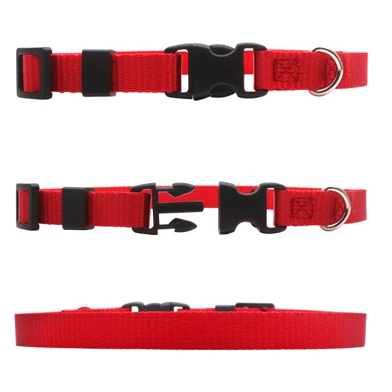 YOY 12 pcs/Set Soft Nylon Puppy Whelping ID Collars - Adjustable Breakaway Litter Collars Baby Dog ID Bands Pet Identification for Breeders with Record Keeping Charts, Neck 8.5" - 13.5" - Image 5